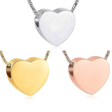 Classic Heart Urn Necklace