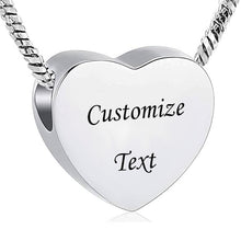 Classic Heart Urn Necklace