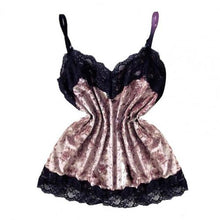 Sleeveless Satin Nightgown & Panties Set