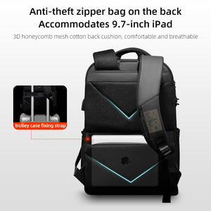 Multifunction Waterproof Anti-Thief Backpack