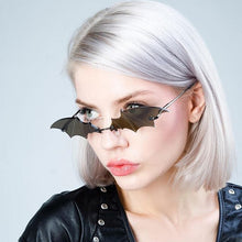 Rimless Bat Shaped Sunglasses