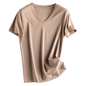 Mulberry Silk Loose T-shirt