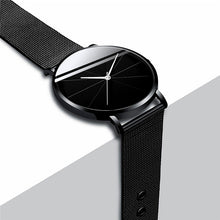Minimalist Simple Ultra Thin Stainless Steel Mesh Belt Watch