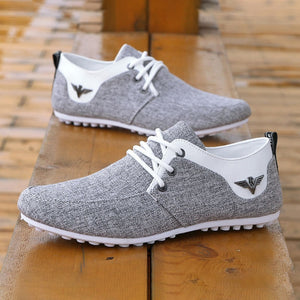 Canvas Casual Breathable Linen Surface Loafers