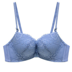 Front Closure Wireless Seamless Bra