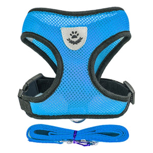 Adjustable Small Pet Vest Harness