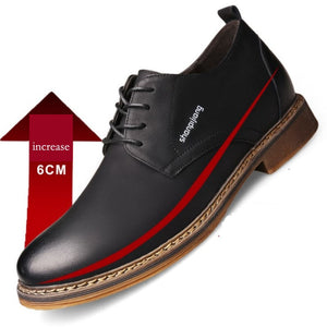 Leather Casual Brogue Loafers