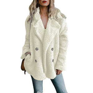 Faux Fur Casual Oversized Soft Fluffy Fleece Jacket