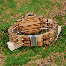 Bobo Bird Headband Quartz Wooden Watch