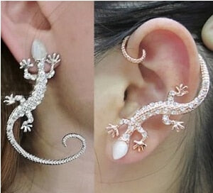 Vintage Gecko  Earrings