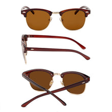 Semi Rimless Polarized Sunglasses