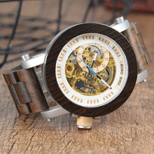 BOBO BIRD Automatic Mechanical Wood Wristwatch