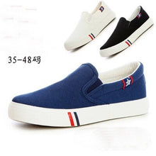 Breathable Canvas Slip-on Loafers