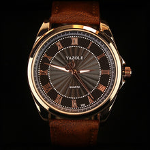 Round Face Roman Numeral Dial Wristwatch