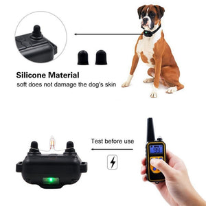 Waterproof Remote Control Rechargeable 800m Electric Dog Training