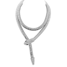 Trendy Elegant Long Snake Chain Necklace