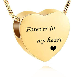 Classic Heart Urn Necklace