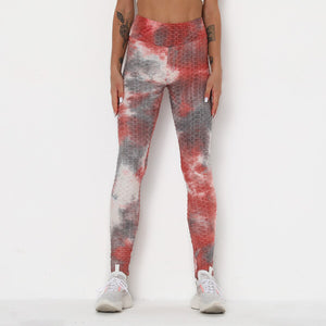Colorful Camouflage Print Leggings