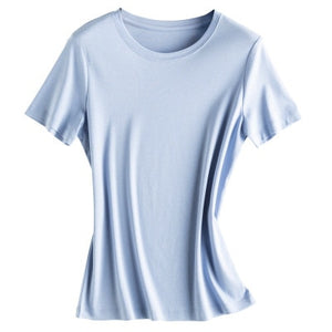 Mulberry Silk Loose T-shirt