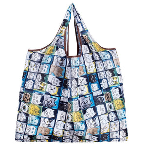 Thick Large Nylon ECO Reusable Polyester Shoulder Bag