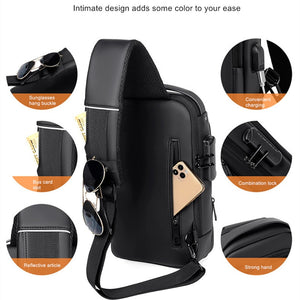 Crossbody Shoulder Anti-theft Travel Bag