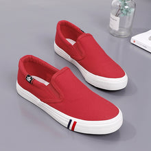 Breathable Canvas Slip-on Loafers