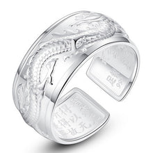 S925 Sterling Silver Original Flying Dragon Aristocratic Ring