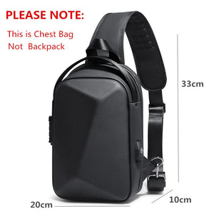 Expandable Multifunctional Anti-theft Waterproof USB Charging Backpack