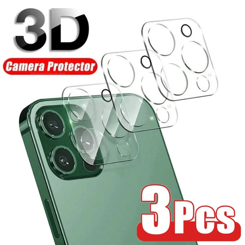 3D HD Back Camera Glass Protectors for iPhone