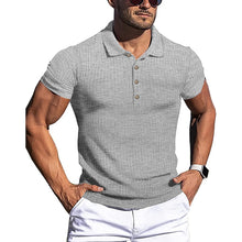 Solid Color Short Sleeved Shirt