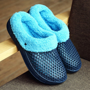 Warm Indoor Slides With Fur