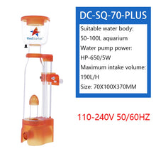 DC24V Red Starfish Seawater Tank Mini Tank Small Protein Skimmer