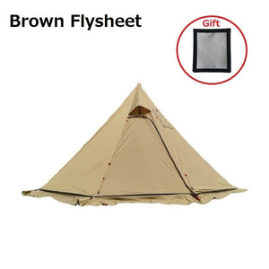 Pyramid With Snow Skirt Ultralight Outdoor Camping Teepee