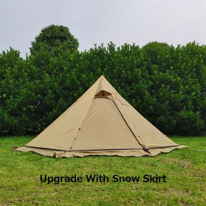 3-4 Person Ultralight Outdoor Big Pyramid Tent