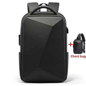 Expandable Multifunctional Anti-theft Waterproof USB Charging Backpack