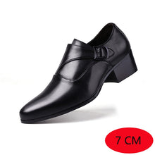 Pointed Toe Side Buckled Oxfords