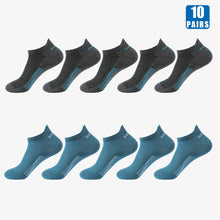 10 Pairs Cotton Low-Cut Thin Crew Socks