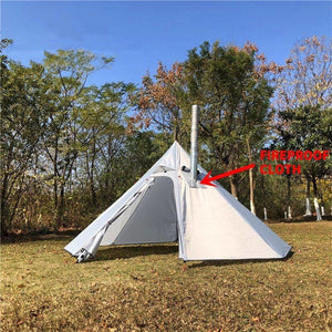 3-4 Person Ultralight Outdoor Big Pyramid Tent