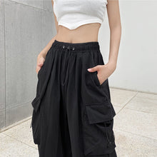 Streetwear Cargo Casual Solid Baggy Trousers