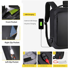 USB Charging Waterproof Laptop Backpack
