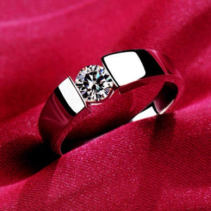 Never Fade Cubic Zircon Tibetan Silver Ring
