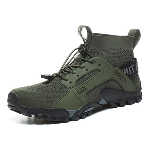 Wear-Resistant Leather Hiking Shoes