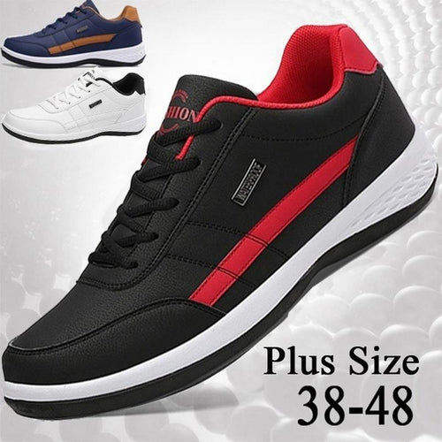 Leather Trendy Non-slip Sneakers