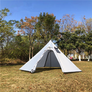 3-4 Person Ultralight Outdoor Big Pyramid Tent