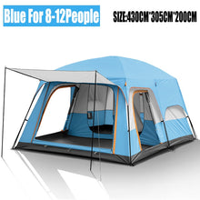 5-12 People Large Two Story Outdoor Family Camping Tent
