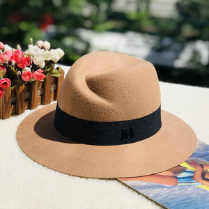 Wool Two-toned Hat