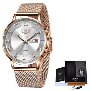 Ultra-thin Luxury Stainless Steel Wristwatch