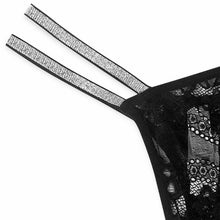 Lace Perspective Strap Low Rise Thongs