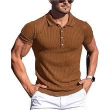 Solid Color Short Sleeved Shirt