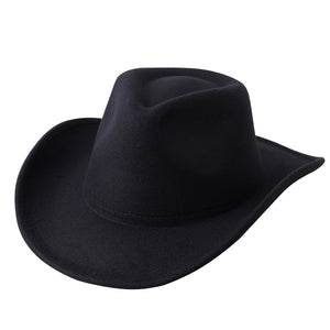 Monochrome Designer Belt Cowboy Hat